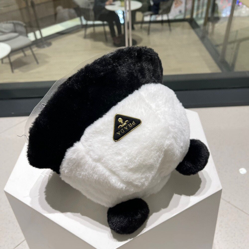 Prada Panda Teddy Bucket Hat - Picture 3 of 7